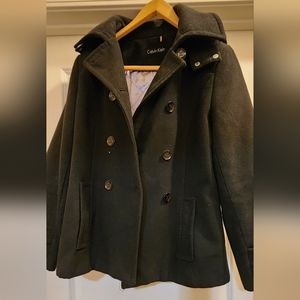 Calvin Klein Hooded Coat